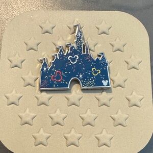 Disneyland Wave A Fireworks Castle Themed Decorative Tile - Blue